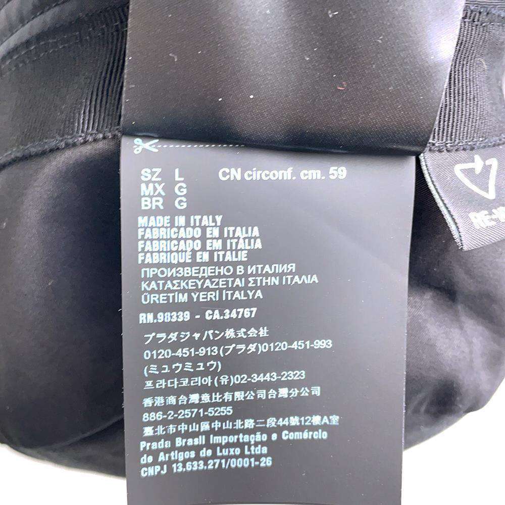 Prada Re-Nylon Bucket Hat Black - Picture 9 of 11